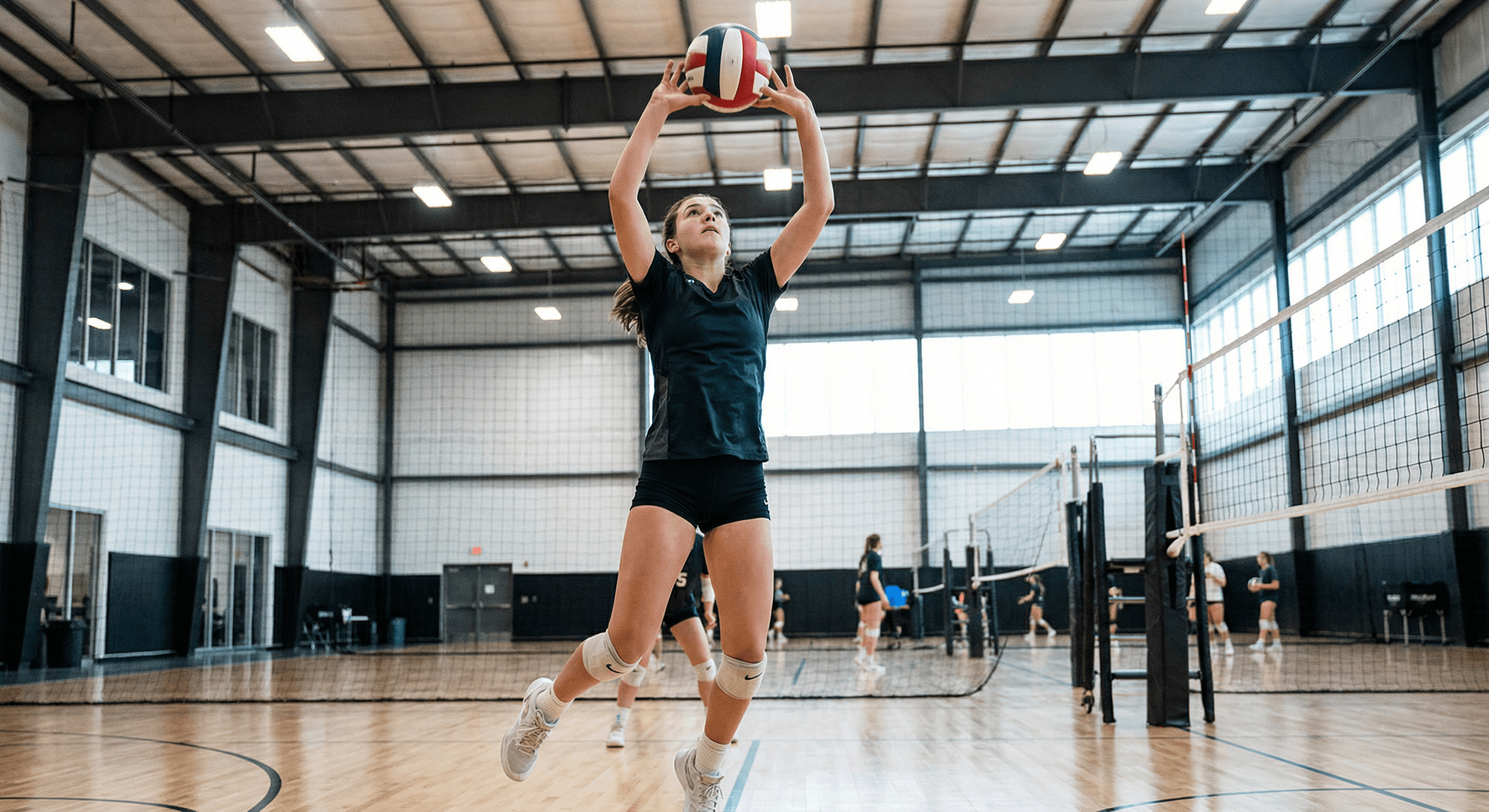 Volleyball training